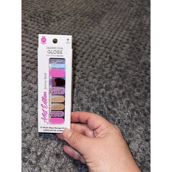 DASHING DIVA Gloss Nail Strips Manicure Artist Edition Ultra Shine Gel Art NIB - Picture 3 of 5